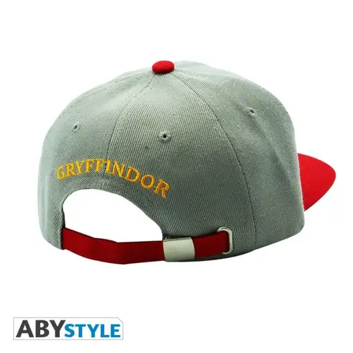 Gorra Abystyle Harry Potter Modelo Gryffindor Color Gris