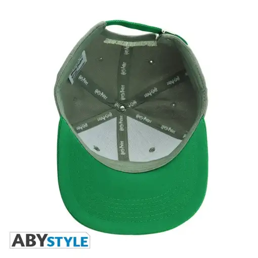 Gorra Abystyle Harry Potter Modelo Slytherin Color Gris