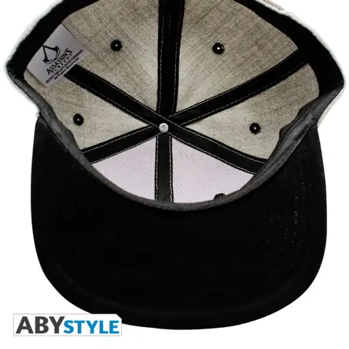 Gorra Abystyle Assassin´s Creed Modelo Crest Color Gris