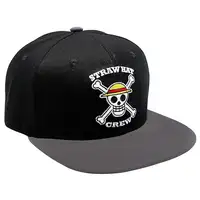 Gorra Abystyle One Piece Modelo Calavera Color Negro y Gris Gorra Abystyle One Piece Modelo Calavera Color Negro y Gris