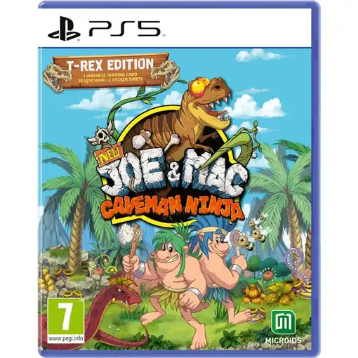 Juego New Joe & Mac: Caveman Ninja T-Rex Edition para Playstation 5 | PS5 Juego New Joe & Mac: Caveman Ninja T-Rex Edition para Playstation 5 | PS5