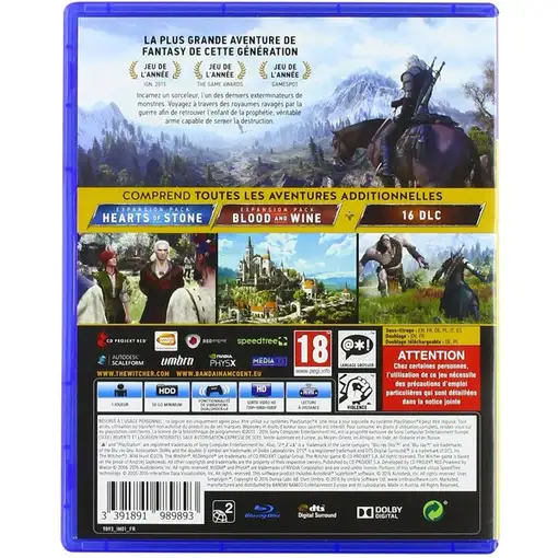 Juego The Witcher 3 Wild Hunt Para Playstation 4 | PS4