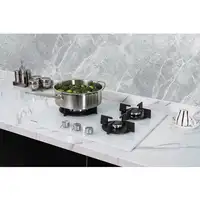 Mx Onda MX-PG2200B hobs Blanco Integrado 60 cm Encimera de gas 3 zona(s)