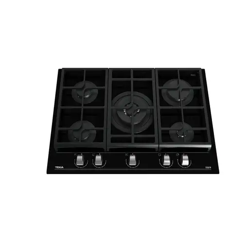 Teka GZC 75330 Negro Integrado 70 cm Encimera de gas 5 zona(s)