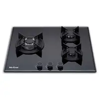 Mx Onda MX-PG2200N hobs Negro Integrado 60 cm Encimera de gas 3 zona(s)