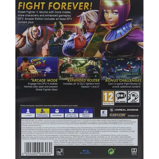 Juego Street Fighter V Arcade Edition Para Playstation 4 | PS4