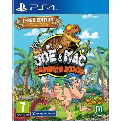 Juego New Joe & Mac: Caveman Ninja T-Rex Edition para Playstation 4 | PS4 Juego New Joe & Mac: Caveman Ninja T-Rex Edition para Playstation 4 | PS4