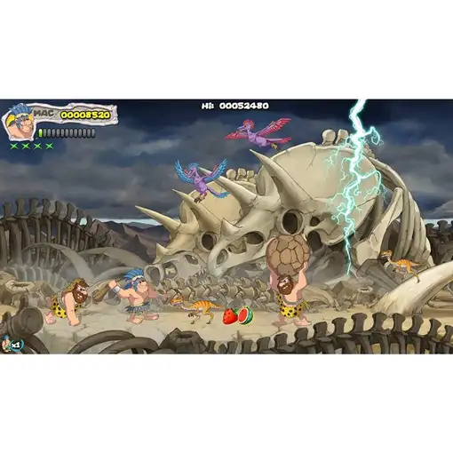 Juego New Joe & Mac: Caveman Ninja T-Rex Edition para Playstation 4 | PS4