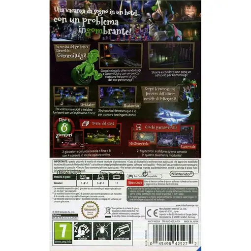 Juego Luigi´s Mansion 3 para Nintendo Switch