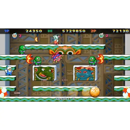 Juego Snow Bros Nick & Tom Special Para Nintendo Switch