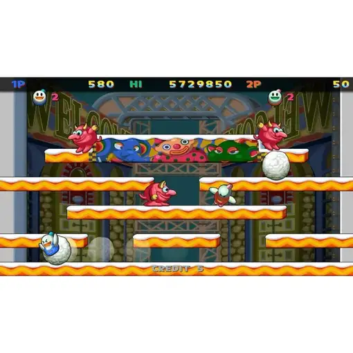 Juego Snow Bros Nick & Tom Special Para Nintendo Switch