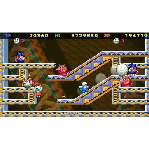 Juego Snow Bros Nick & Tom Special Para Nintendo Switch