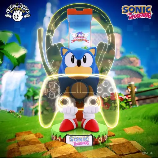 Soporte de sujeción Cable Guys para mando y/o teléfono móvil Modelo Sonic