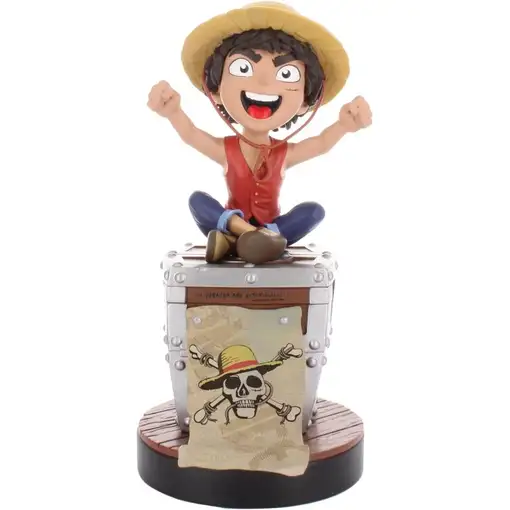 Soporte Cable Guys para Mando o Móvil Modelo One Piece Monkey D. Luffy