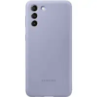 Funda de silicona para Samsung Galaxy S21 Plus Violeta Modelo EF-PG996TV