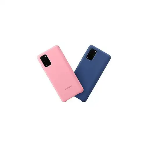 Funda Samsung Silicona Para Galaxy S20 Plus En Azul Oscuro EF-PG985TN Nuevo