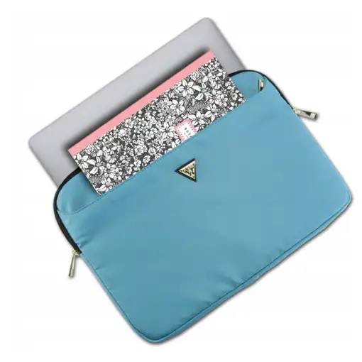 Funda Guess para portátil y tablet 13'' color Verde en Nylon GUCS13NTMLLB