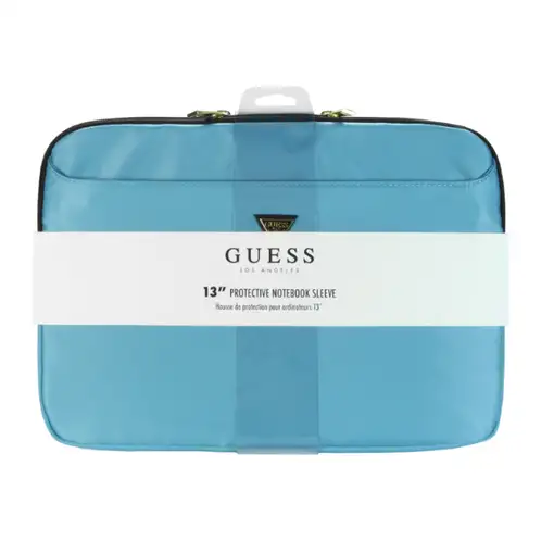 Funda Guess para portátil y tablet 13'' color Verde en Nylon GUCS13NTMLLB