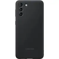 Funda Samsung de Silicona Para Galaxy S21 Plus Negra Modelo EF-PG996TB