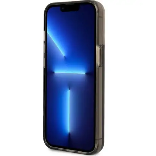 Funda Guess purpurina líquida Plateada para Apple iPhone 14 Pro color Negro