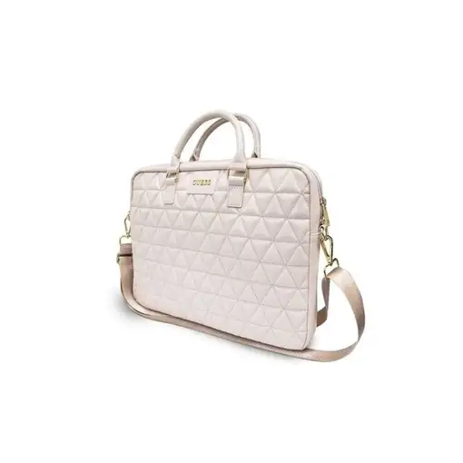 Funda Guess Acolchada para portátil y tablet de 15'' color Rosa GUCB15QLPK