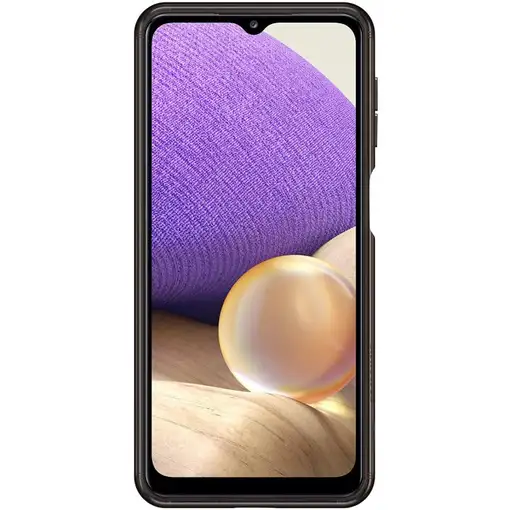 Funda Flexible Clear Cover para Samsung Galaxy A32 5G Negra Modelo EF-QA326TBE