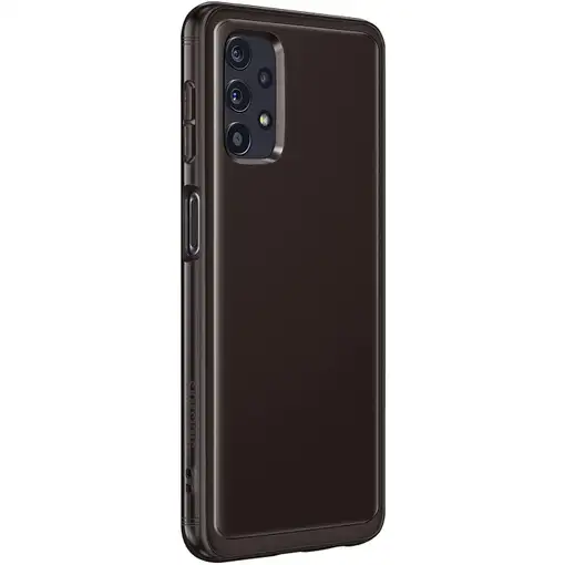 Funda Flexible Clear Cover para Samsung Galaxy A32 5G Negra Modelo EF-QA326TBE