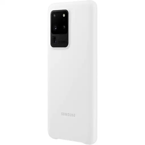 Funda Samsung De Silicona Para Galaxy S20 Ultra En Blanco EF-PG988TW Nuevo