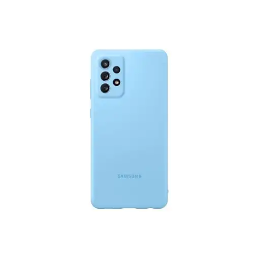 Funda Samsung de Silicona Para Galaxy A72 Color Azul Modelo EF-PA725TL Funda Samsung de Silicona Para Galaxy A72 Color Azul Modelo EF-PA725TL