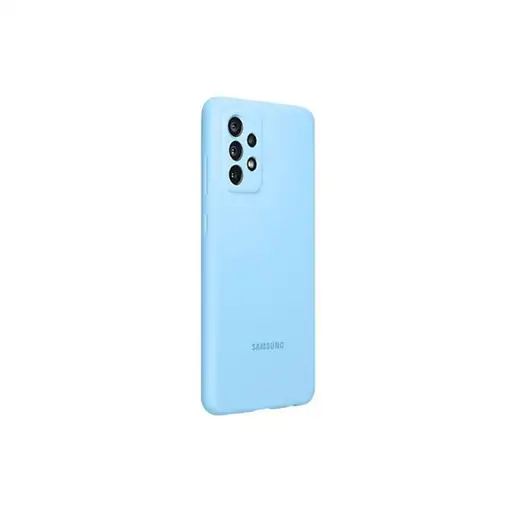 Funda Samsung de Silicona Para Galaxy A72 Color Azul Modelo EF-PA725TL