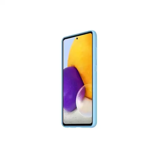 Funda Samsung de Silicona Para Galaxy A72 Color Azul Modelo EF-PA725TL