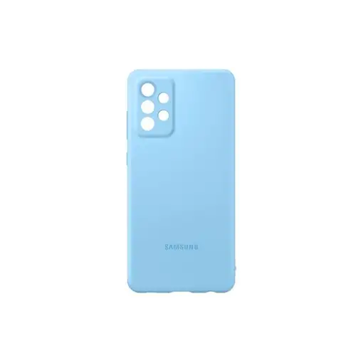 Funda Samsung de Silicona Para Galaxy A72 Color Azul Modelo EF-PA725TL