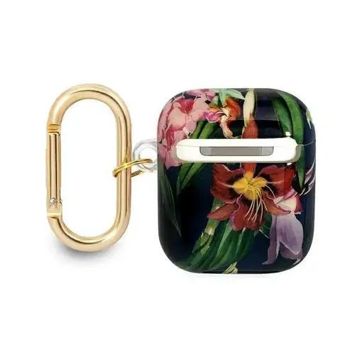 Funda Guess Silicona para Apple Airpods Azul Tropical Modelo GUA2HHFLB