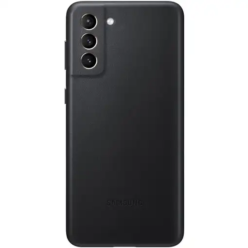 Funda Samsung En Piel para Galaxy S21 Plus Color Negro Modelo EF-VG996LB