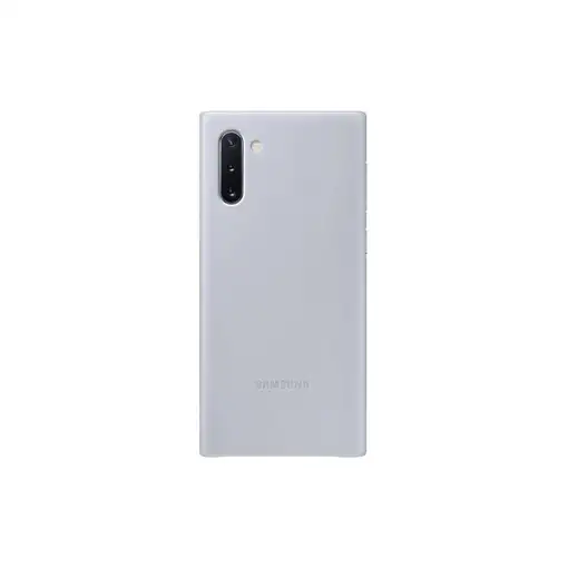 Funda Samsung Galaxy Note 10 Piel Gris EF-VN970LJ