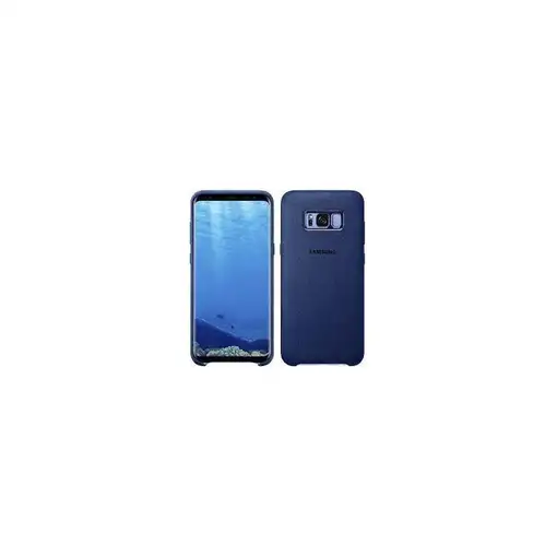 Funda Samsung Galaxy S8+ Alcántara Azul EF-XG955AL Nueva