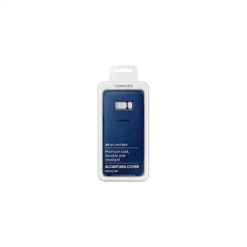 Funda Samsung Galaxy S8+ Alcántara Azul EF-XG955AL Nueva