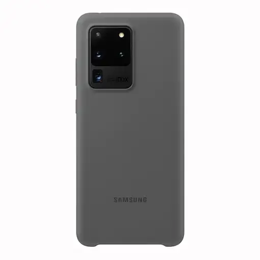 Funda Samsung de Silicona para Galaxy S20 Ultra Gris EF-PG988TJ
