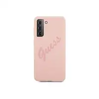 Funda Guess Vintage de Silicona para Samsung Galaxy S21 Plus Color Rosa
