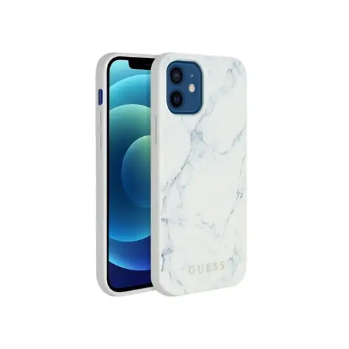 Funda Guess Silicona efecto Mármol para Apple iPhone 12 mini