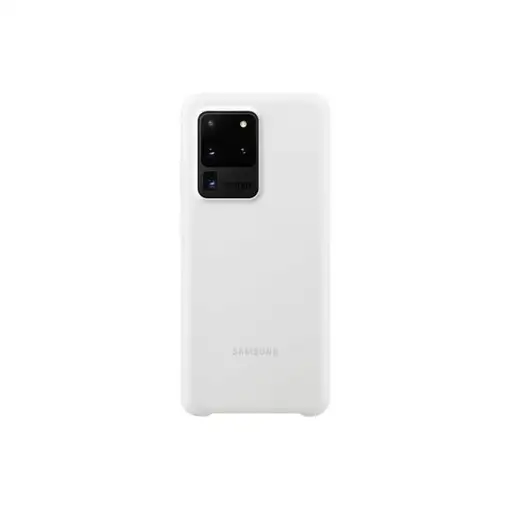 Funda Samsung De Silicona Para Galaxy S20 Ultra En Blanco EF-PG988TW Nuevo