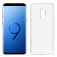Funda Silicona Samsung Galaxy S9 Transparente EF-QG960TT