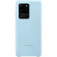 Funda Samsung Silicona para Galaxy S20 Ultra En Azul Cielo EF-PG988TL Nuevo