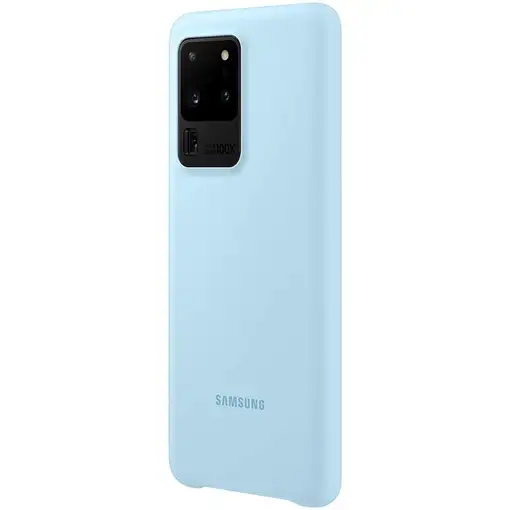 Funda Samsung Silicona para Galaxy S20 Ultra En Azul Cielo EF-PG988TL Nuevo