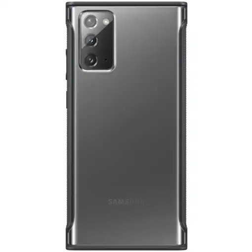 Funda Samsung Clear Cover para Galaxy Note 20 Negra EF-GN980CB Funda Samsung Clear Cover para Galaxy Note 20 Negra EF-GN980CB