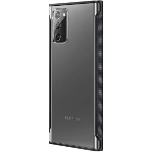 Funda Samsung Clear Cover para Galaxy Note 20 Negra EF-GN980CB
