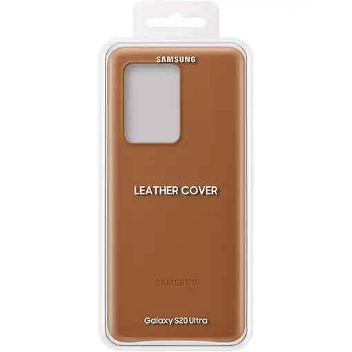 Funda Samsung en piel para Galaxy S20 Ultra Marrón EF-VG988LA