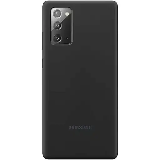 Funda de Silicona para Samsung Galaxy Note 20 Negro Modelo EF-PN980TB