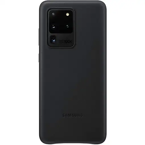 Funda Samsung en piel para Galaxy S20 Ultra Negra EF-VG988LB