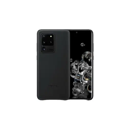 Funda Samsung en piel para Galaxy S20 Ultra Negra EF-VG988LB